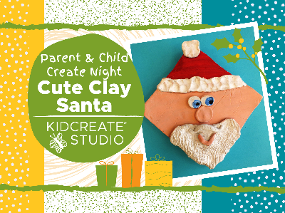 Parent & Child Create Night- Cute Clay Santa (5-12 years) Parent & Child Create Night- Cute Clay Santa (5-12 years)